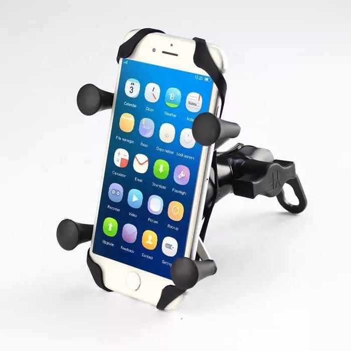 Suport telefon moto atv, bicicleta XGRIP, prindere oglinda Pes Holding