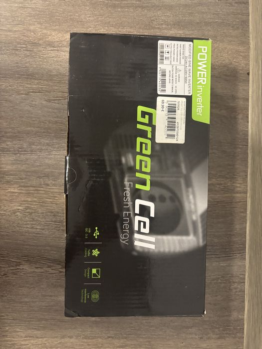 Invertor Green Cell 24V → 230V, 500W (1000W Peak)