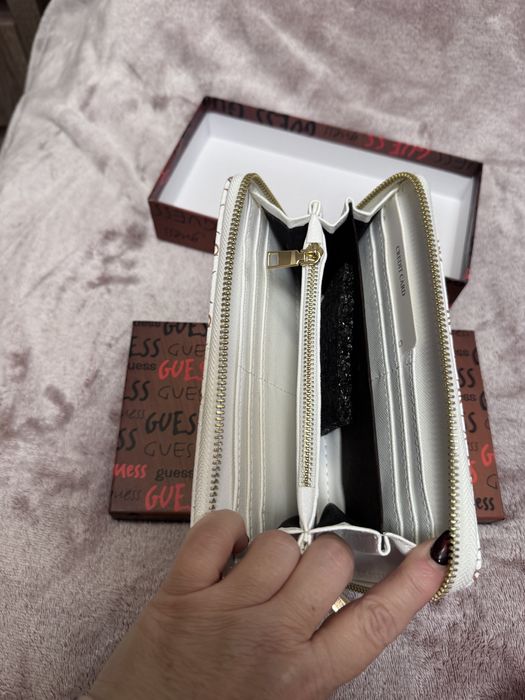 Portofel Guess piele ecologica 20/10 cm