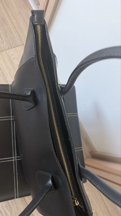 Дамска чанта “genuine leather “естествена кожа