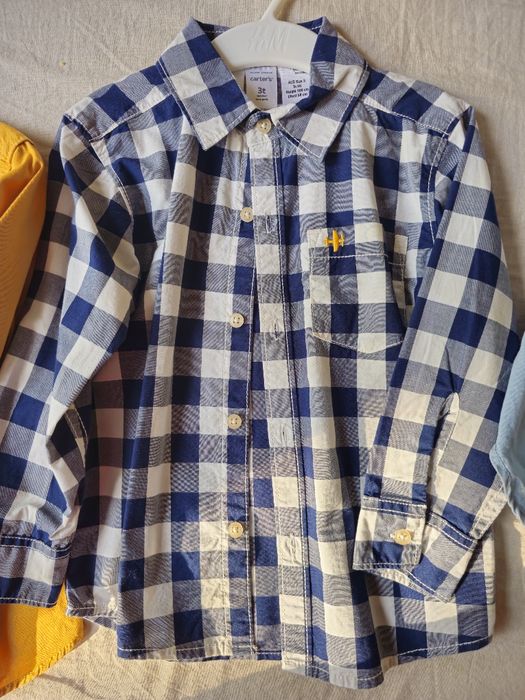 Set 3 Camasi H&M, Carter's, 98, 2-3 ani, 100% bumbac