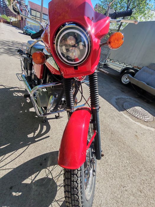 Мотоцикл Ява 12 вольт.