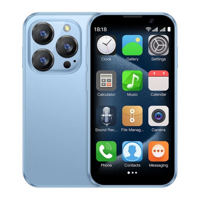 ПРОМО!!!Мини смартфон 

Процесор: MTK6580, четириядрен, 1.3GHz;
Екран: