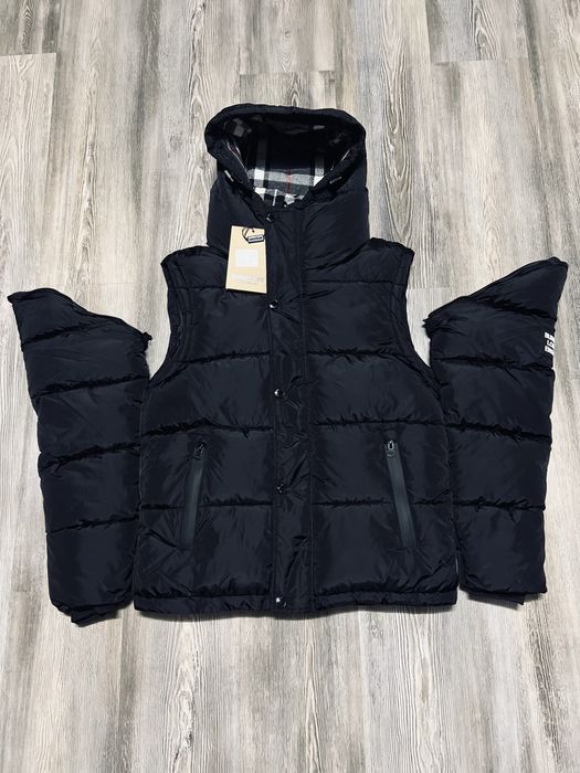 Vesta Burberry - Geaca cu maneci detasabile