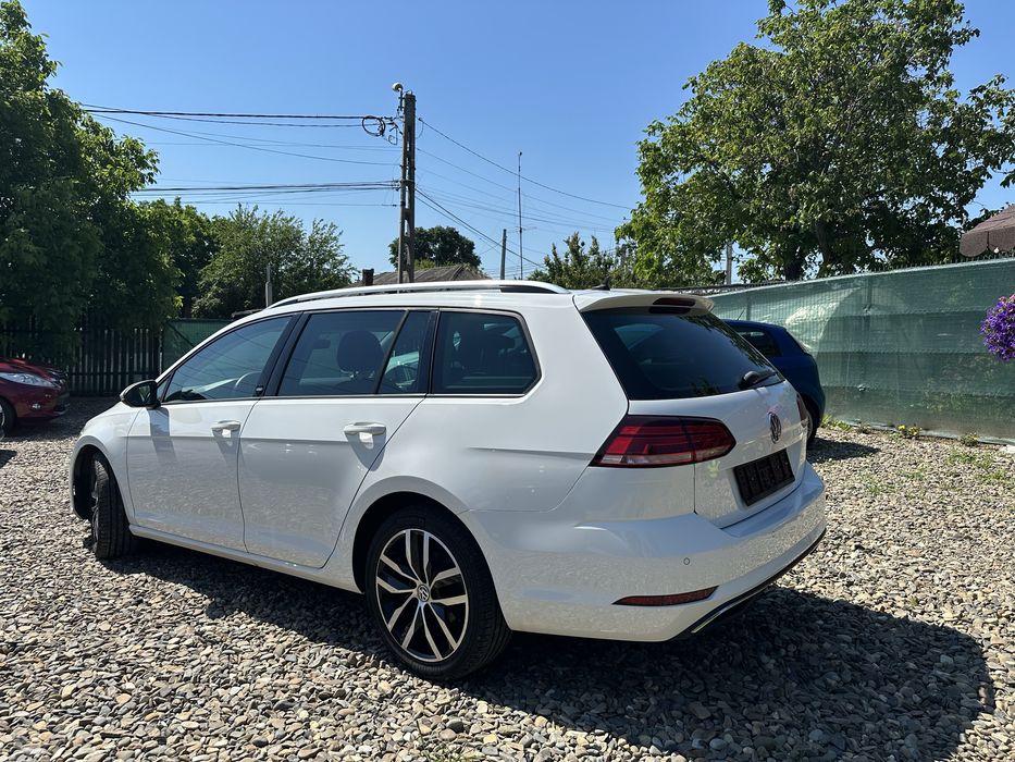 VW GOLF 7-FACELIFT an 2018/ 2.0Tdi-150cp/FULL LED/Navi Mare/Climă/ INTACT!