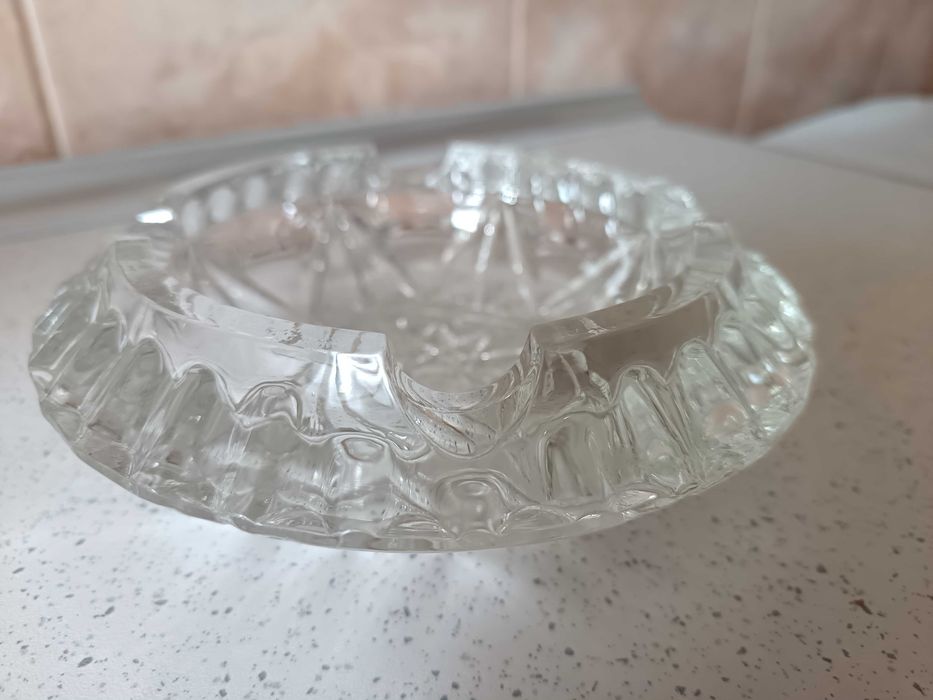 Scrumiera cristal Bohemia, 15, 5 cm