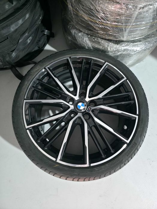 ROTI Complete Jante + Anvelope VARA - 235/35/19 - 5x112 OEM BMW Seria 1 F40 F52 / Seria 2 F44 / X1 X2 - 8J ET 54 - Anvelope PIRELLI !