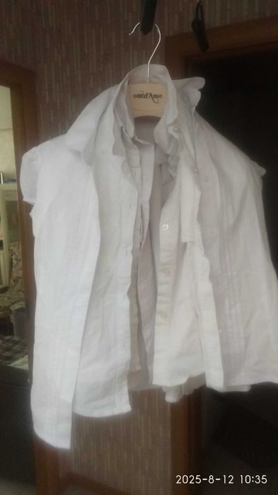 Блузки для девочки, рубашки для мальчика