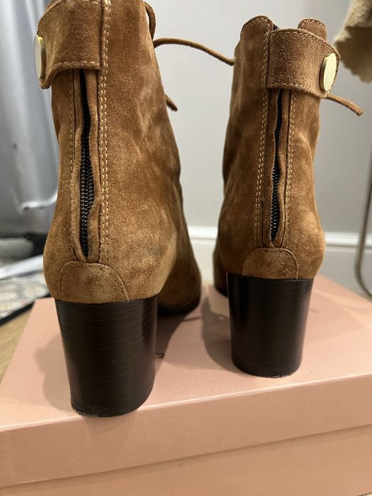 Ботильоны Nursace замшевые