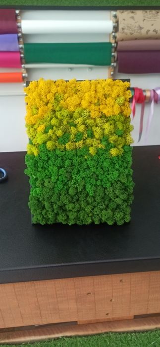 Картина - пано със скандинавски мъх