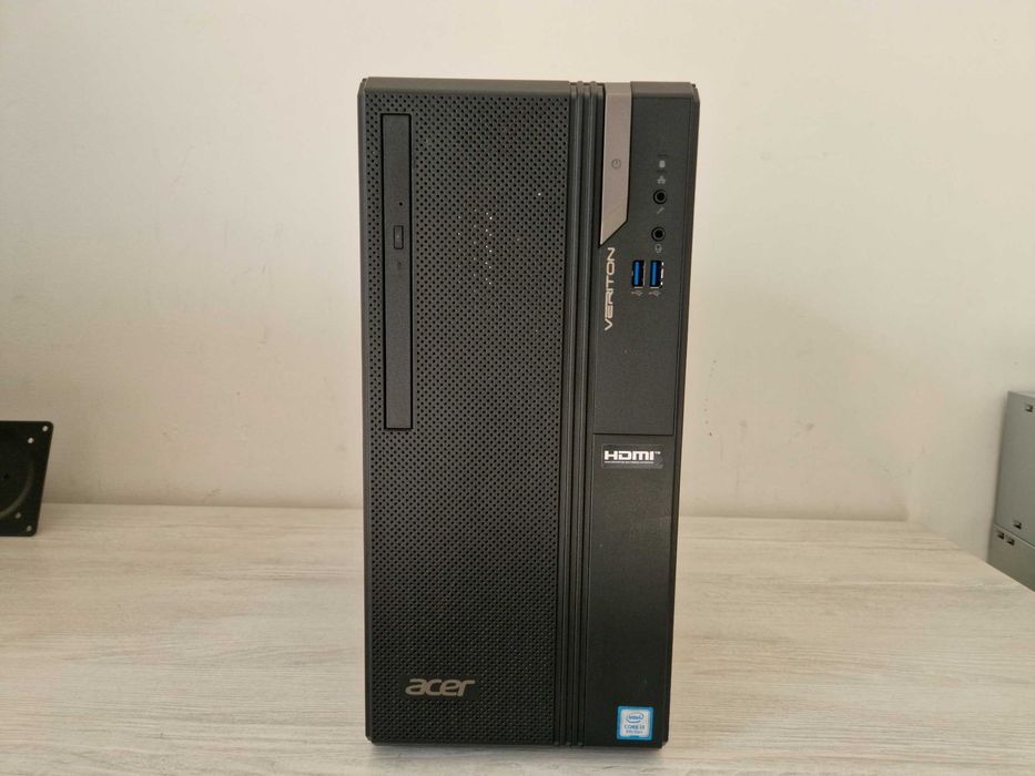 Стильный белый ПК Acer Intel Core i3-8100 4GB 1TB