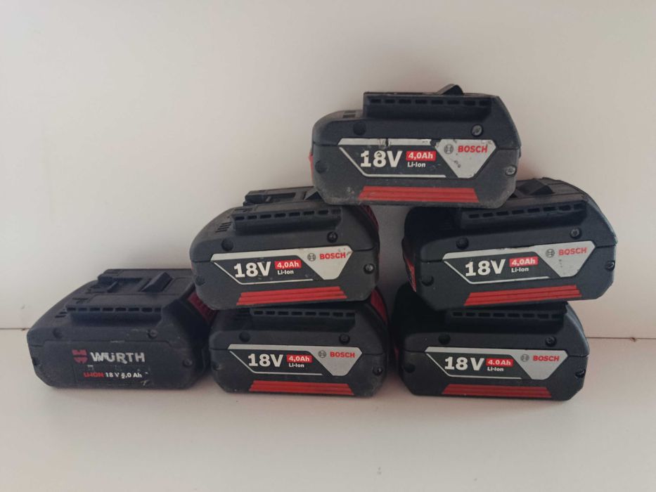 BOSCH 4.0Ah 18V acumulator baterie sursa autofiletanta bormasina