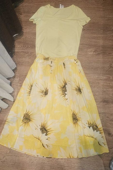 Юбка h&m с маечкой