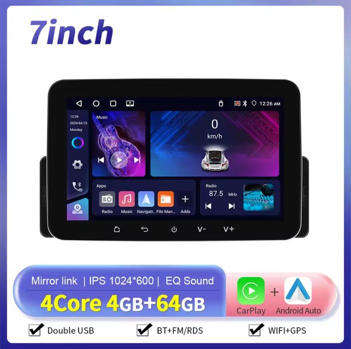 Android din 1 за кола