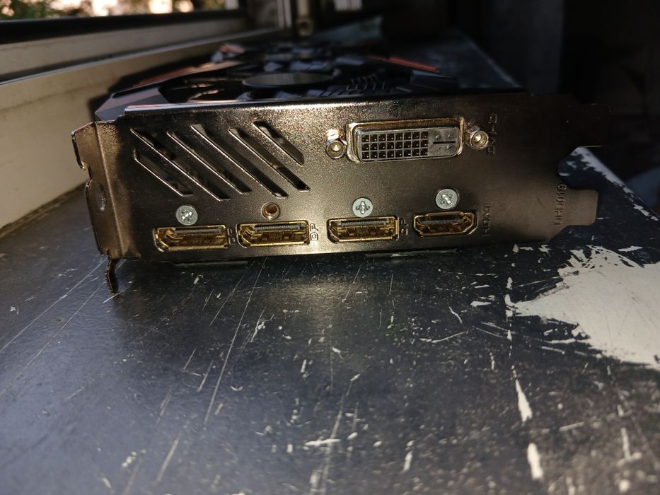 Видеокарта gtx 1070 gigabyte