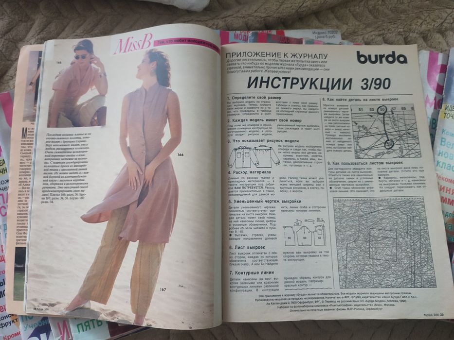 Продам журналы Burda
