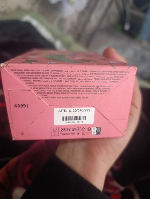 ZARA Pink Flambe