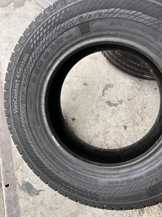 2 anvelope iarna ca NOI 215/70/15 C , Continental , 8.5 mm