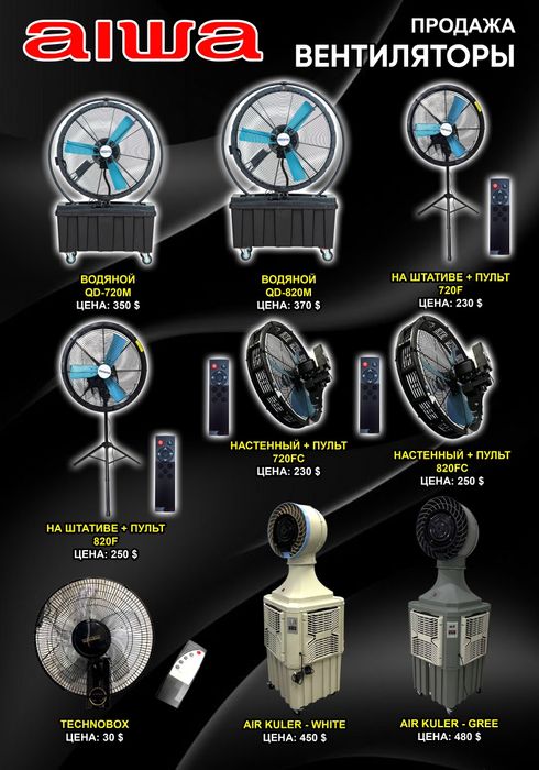 Вентиляторы промышленные Ventilator