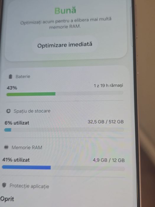 Samsung s23ultra roz impecabil