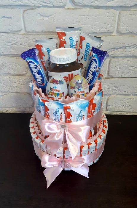 Киндер торты. Сладкие подарки.