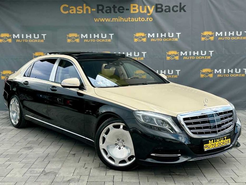Mercedes Benz S500 4Matic MAYBACH 4.7 Benzina (457 CP) 2018 Euro6 | Rate fixe | Garantie