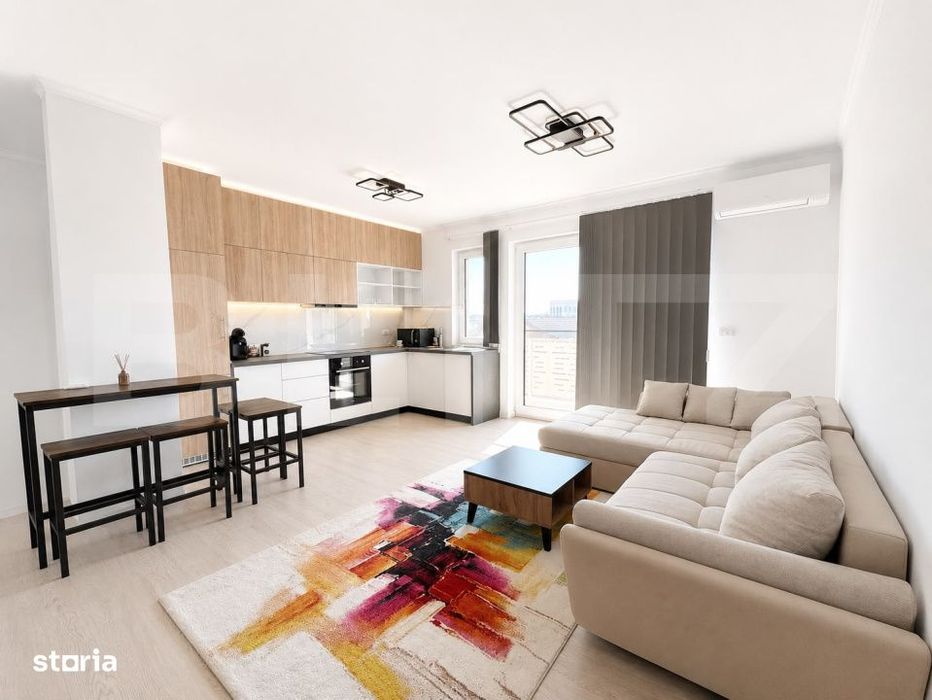 Apartament cu 2 camere, 50 mp, zona Giroc