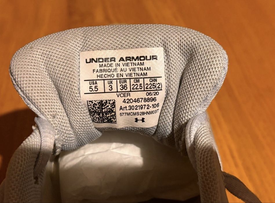 Кроссовки under armour, 36 р-р