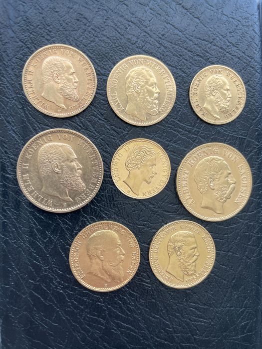 Златна монета 7 рубли 50 копейки