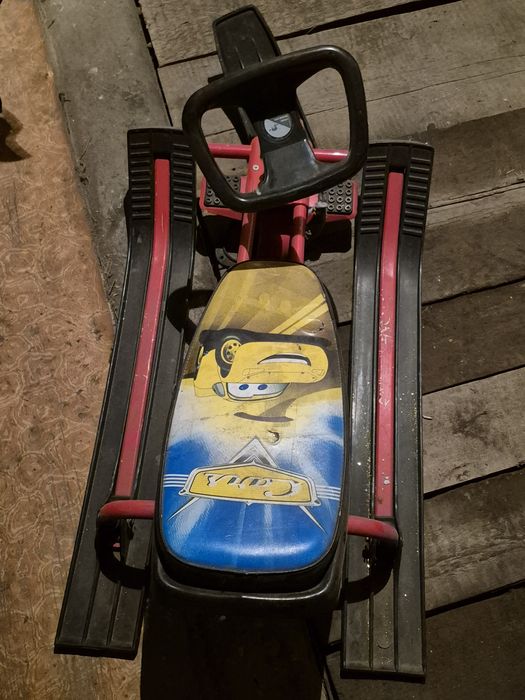 Снегоход   санки