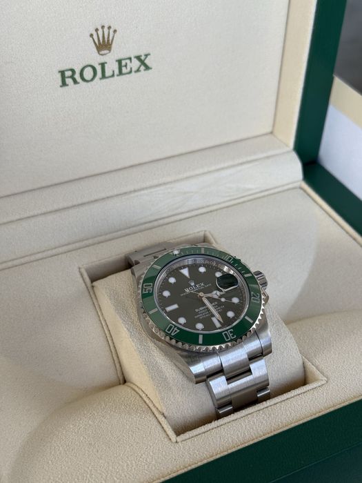 Rolex Submariner 116610LV Hulk 2019
