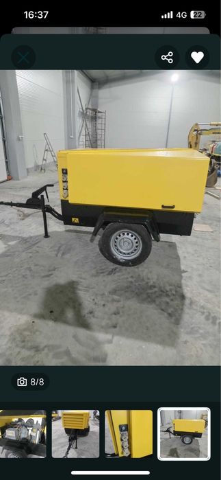 Motocompresor Atlas Copco din 2008