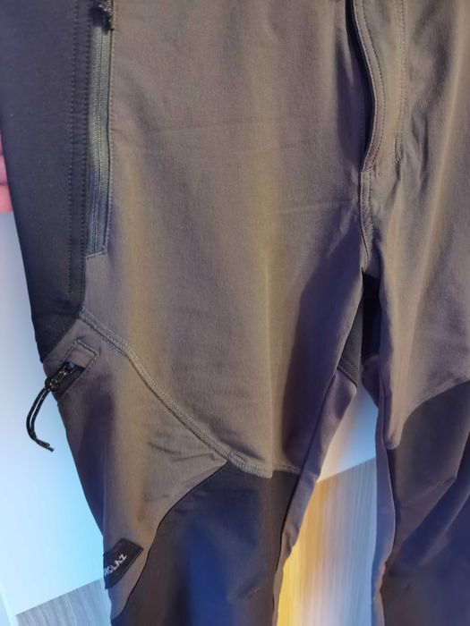 Pantaloni hidrofobi drumetie Forclaz MT900, softshell, 38