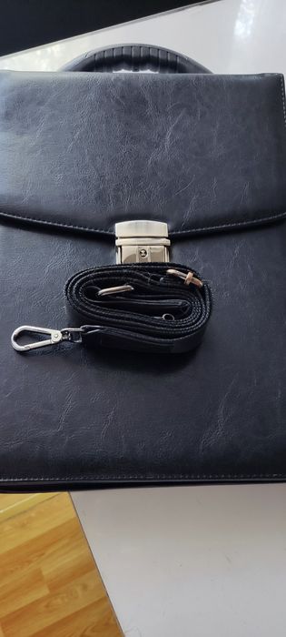 Офис чанта естествена кожа