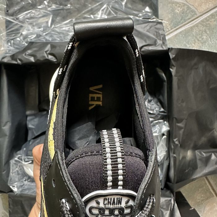 Pantofi Sport Versace Chain Reaction Negru-Baroc motiv