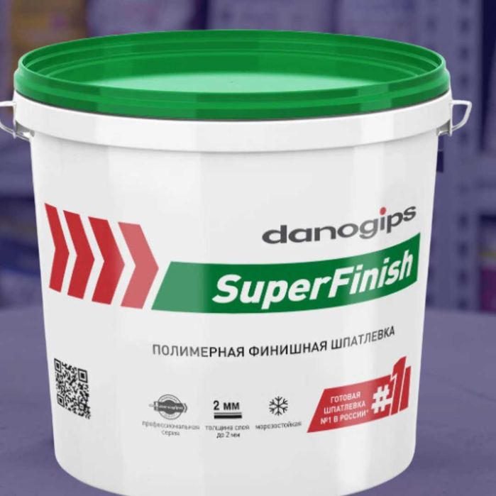 Шпаклевка Шитрок Даногипс Sheetrock Danogips полимерная