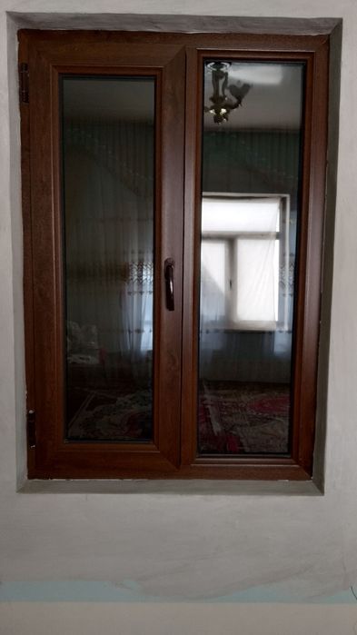 Окно и двери из Akfa Plast. Стеклянные витражи.