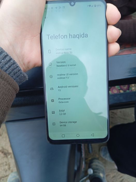Redmi 13c holati yaxshi kar dak bor