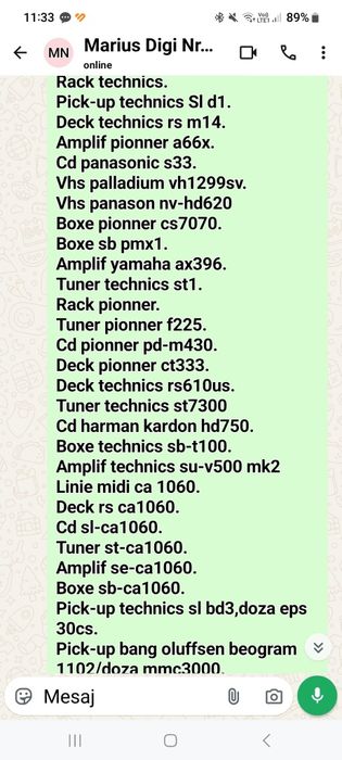 Statie lenco a50 cu vumetre.
