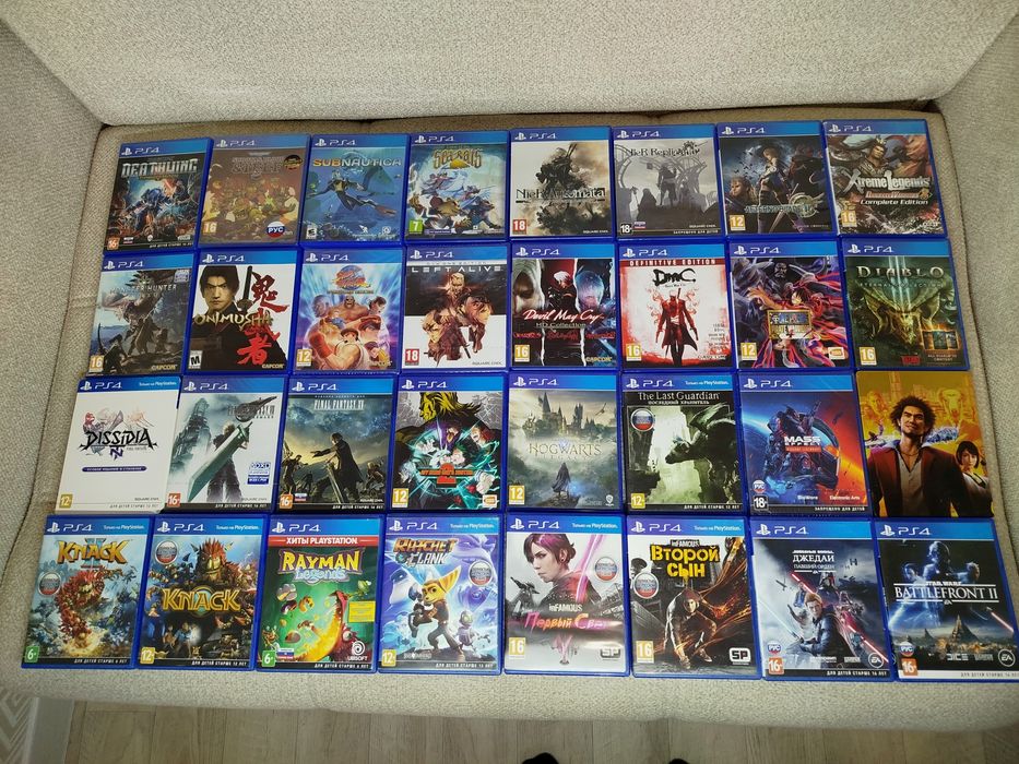 Диски на PS4 PS5