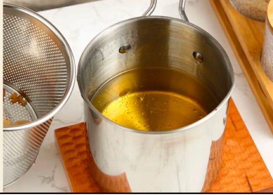 Мини фритюрница нержавейка