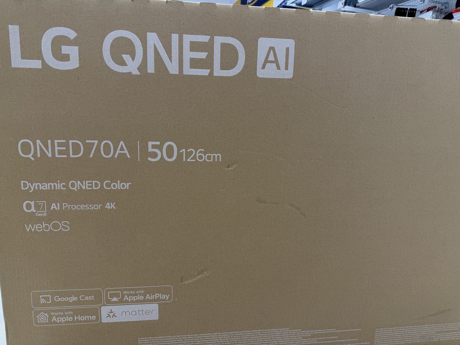 Televizor Smart LG 126 NOU Sigilat 50QNED70A6A