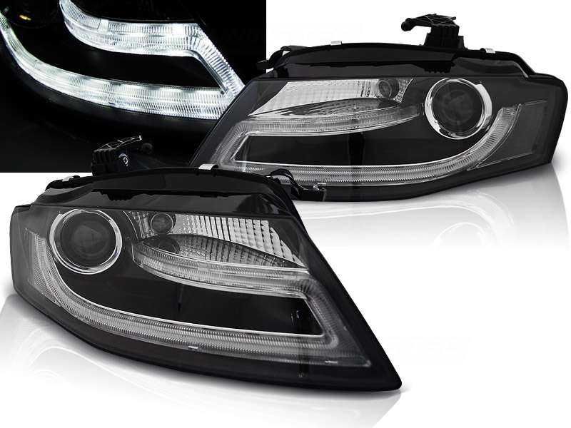 Фарове Ауди А4 Б8 08-11 ЛЕД фейс визия Нови Audi A4 B8 За ксенон xenon