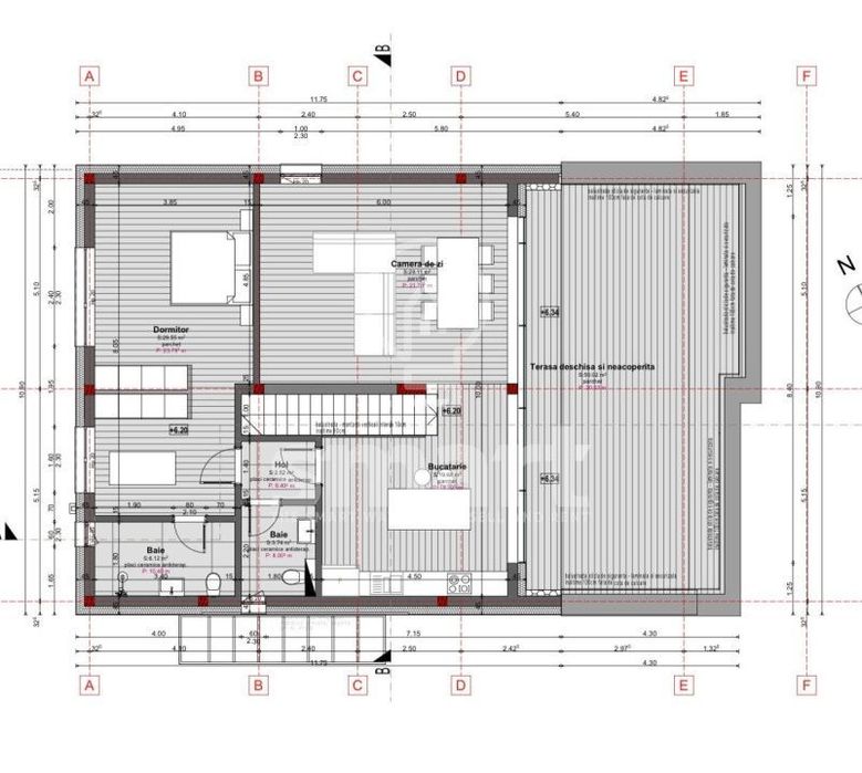 Teren autorizat duplex Grigorescu 550 mp view panoramic constructie im