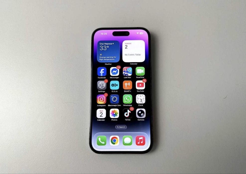 Vand sau schimb Iphone 14 pro 256 gb mov