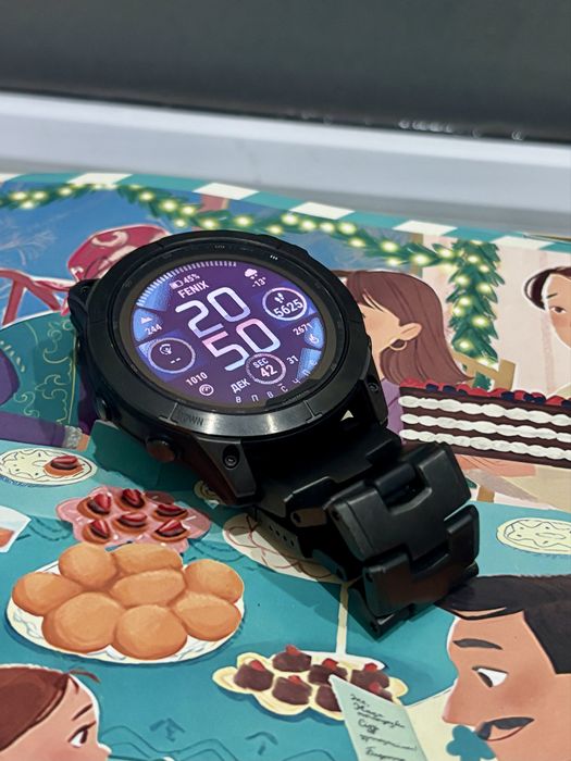 Продам Garmin Fenix 7X Black