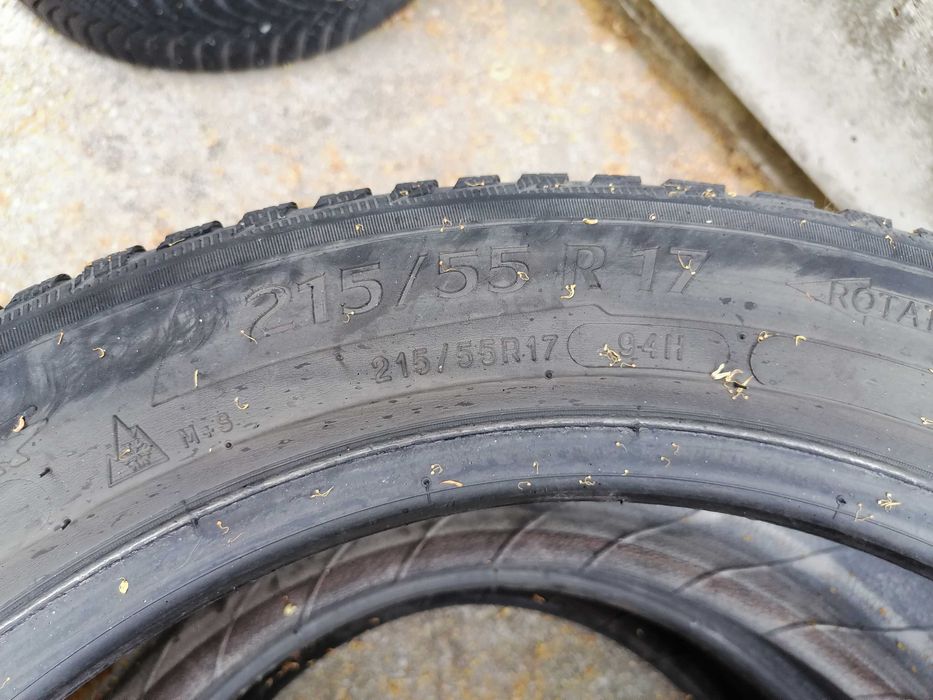 215/55/17 2бр.Michelin Зимни гуми