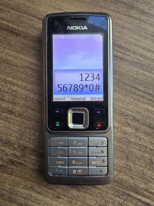 Telefon Colectie: Nokia 6300 Silver