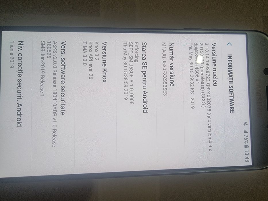 Samsung j5 in stare impecabila.