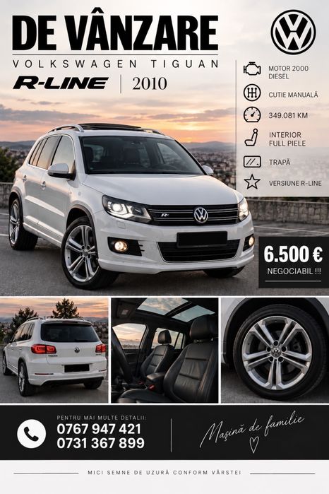 Volkswagen Tiguan R Line 2010